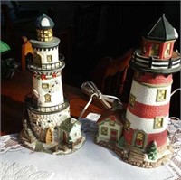 Santa's workbench collection lighthouses