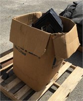 PALLET OF SHIPPING CRATE BRACKETS