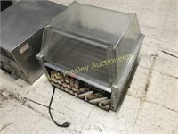 HOT DOG ROLLER WITH WARMING DRAWER