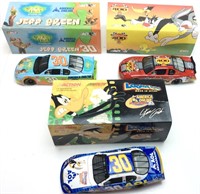 3 ACTION RACING 1;24 SCALE DIE CAST RACE CARS
