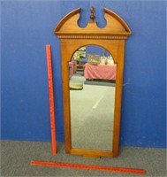 vintage "alfred assid" entry mirror & shelf set