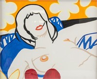 TOM WESSELMANN US 1931-2004 Acrylic on Board Nude