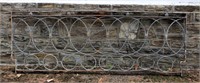 Regency Style Wrought Iron Panel