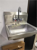 New Hand Sink with Faucet