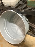 galvanized metal round tub