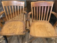 wooden roller chairs (2)