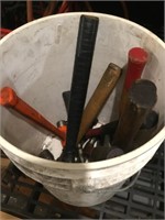 pail of hammers