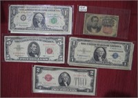 31 Pieces - 10 One Dollar Silver Certificates /