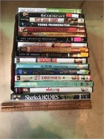 Lot of 17 DVDs - 27 Dresses, What Goes Up, Etc