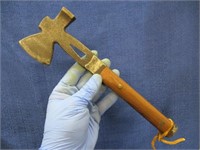 old hatchet - nail puller tool (11in long)