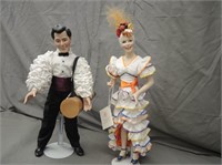 RICKY AND LUCY HAMILTON COLLECTION DOLLS