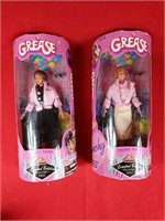 Two Grease 20th Anniversary Poseable Figures