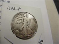 1943 P STANDING LIBERTY HALF DOLLAR