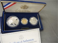 1993 US MINT GOLD/SILVER BILL OF RIGHTS SET