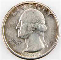 Coin 1932-D Washington Quarter Gem BU Key!