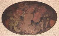 Vintage Victorian Pyrography