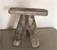 Antique milking 3 leg stool