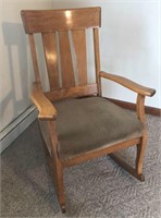 Antique Oak rocker