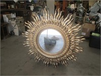 Large Sun Wall Mirror