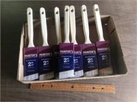 7 New 2" Paint Brushes
