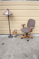 Office Lot - Floor Lamp, Chair & Desk Lamp