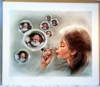 Reflection LE Print Signed by Ozz Franca