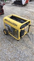 McCulloch 5700 watt generator +