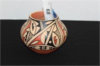 SIGNED NATIVE AMERICAN? CLAY POT