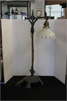 UNUSUAL IRON BASED DESK LAMP