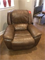 Leather Rocker Recliner