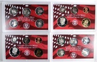(2) 2002 United States Mint Silver Proof Sets