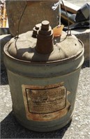 Vintage Farm Master galvanized 5-gallon utility