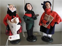 (3) Buyers Carolers Figurines: One with