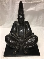 Bronze Sculpture Of Oriental Man