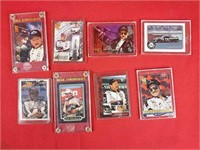Eight Dale Earnhardt Collector Cards
