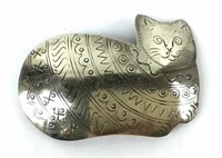 Vintage Navajo Cat Hair Clip Barrette