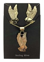 Navajo Eagle 14k Gold Filled Jewelry Suite