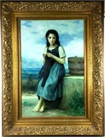 After William-adolphe Bouguereau Oil On Canvas