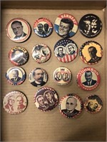 Vintage Collection of Election Buttons