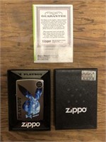 Playboy Zippo Lighter - blue
