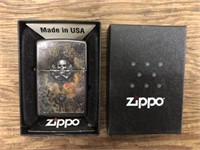 Skull & Crossbones Zippo Lighter