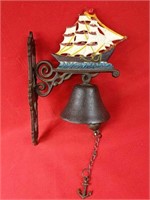 Cast Iron Nautical Wall Bell