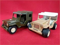 Vintage Diecast Tonka Jeeps
