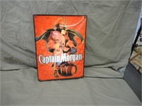 LIGHTED CAPTAIN MORGAN AD SIGN