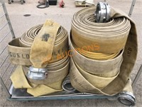 Fire Hoses on Cart