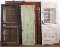 Antique Wood Doors Windows Screen Doors