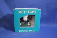 Vintage Potter's Clydes Dale Decanter