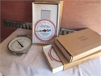 Hansen Commercial Scale & 3 American Family Scales
