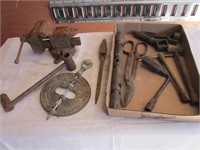 Vise & Old Tools