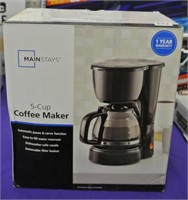 Mainstays Five Cup Coffee Maker